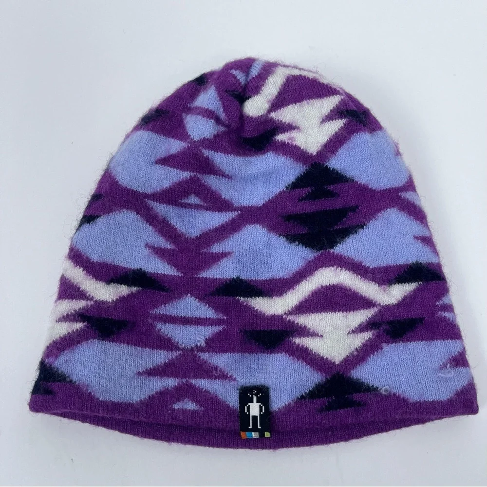 Smartwool Kids Wool Reversible Logo Beanie/ Toque One Size; Outdoor, Skiing